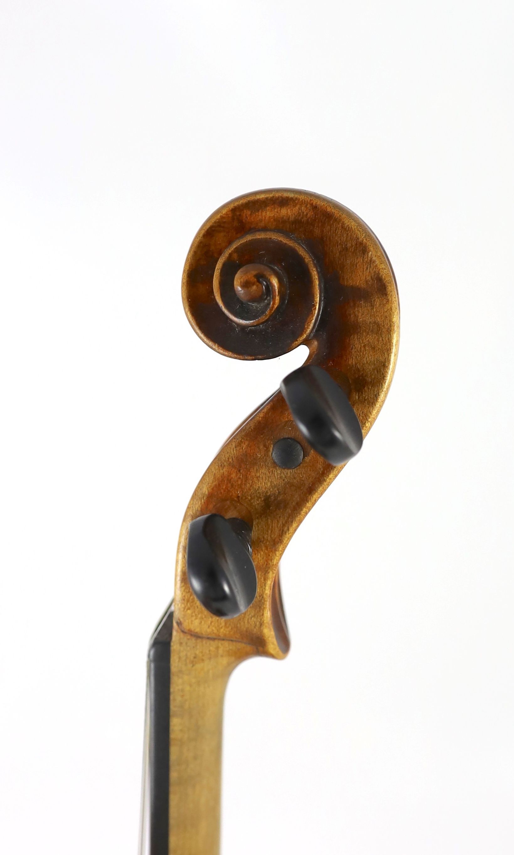 A Giuseppe Fiorini violin, with label